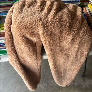 Aerie Tan Sherpa Throw
